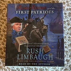 Rush Revere and the First Patriots DVD set audio book unabridged SEALED new